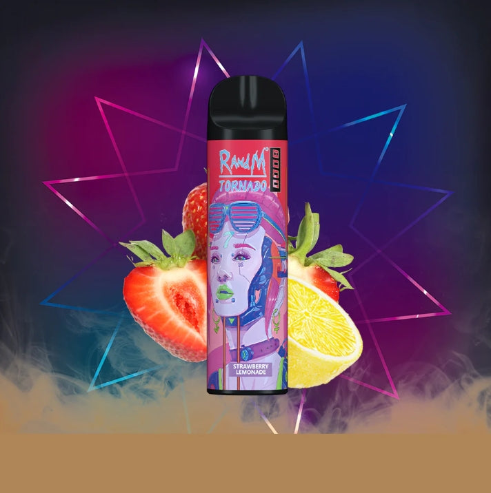 Annavape Randm Tornado 8000 Puff Vapes 16ml 0% 2% 3% 5% Disposable Electronic