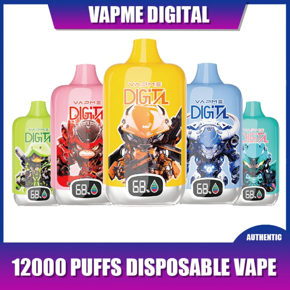 Annavape Vapme Digital 12000 Puff Disposable Electronic