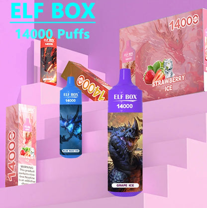 Annavape ELF BOX 14000 Puffs 0% 2% 5% Nicotine Rechargeable Disposable