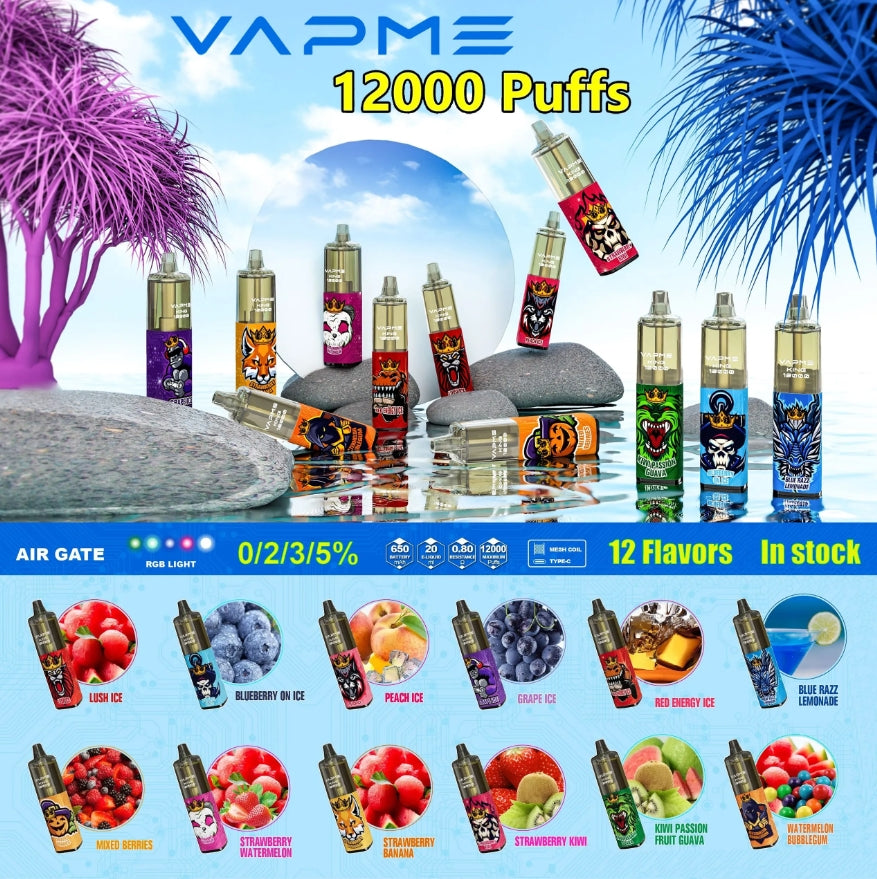 Annavape Original Vapme King 12000 Puffs E Cigarettes Disposable Vape