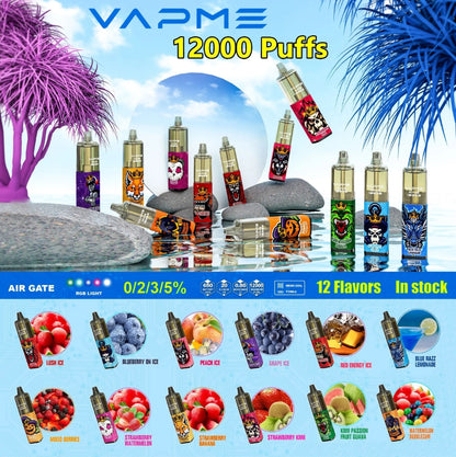 Annavape Original Vapme King 12000 Puffs E Cigarettes Disposable Vape