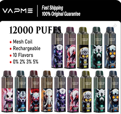Annavape Vapme King PRO 12000 Quality Nicotine Electronic Cigarette