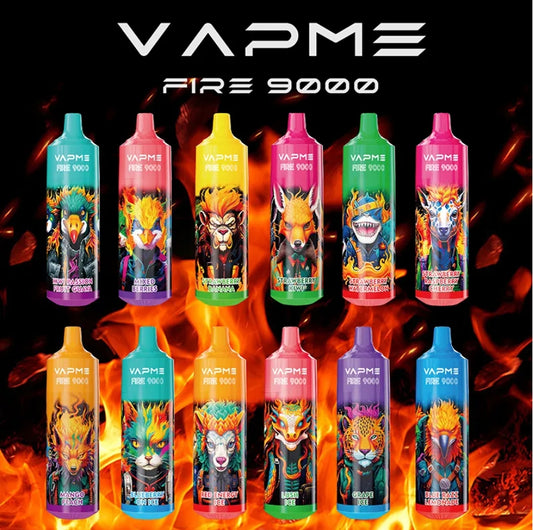 Annavape Fast Delivery Vape Original Vapme Fire 9000 Puffs Disposable Vape