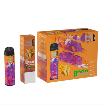 Annavape Randm Tornado 8000 Puff Vapes 16ml 0% 2% 3% 5% Disposable Electronic