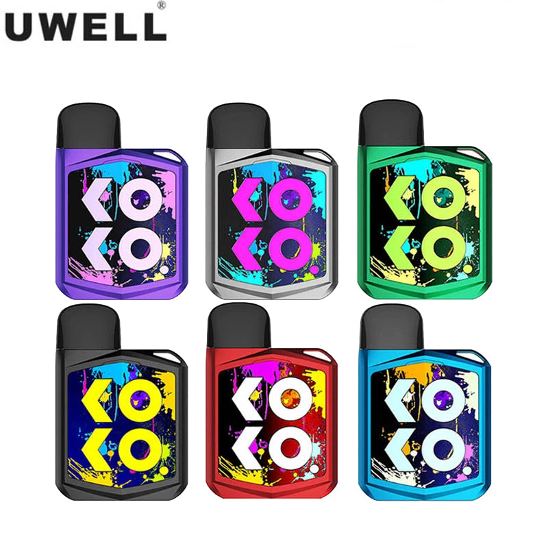 Original 15W Uwell Caliburn KOKO Prime Kit 690mAh Battery Vaporizer Caliburn G Pod Cartridge 2ML Coil Vape