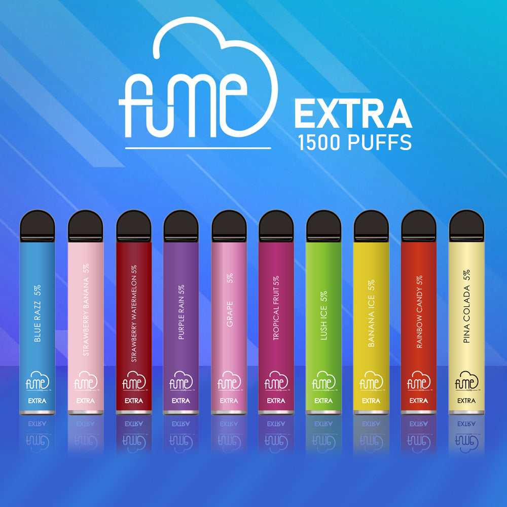 Fume Extra 1500 Puffs 6ml 850mAh Vape Pen Device Kit (Free Shipping)