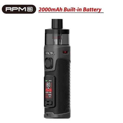 Original 80W SMOK RPM 5 Kit 2000mAh Built-in Battery Vaping Vaporizer Vape Free Shipping