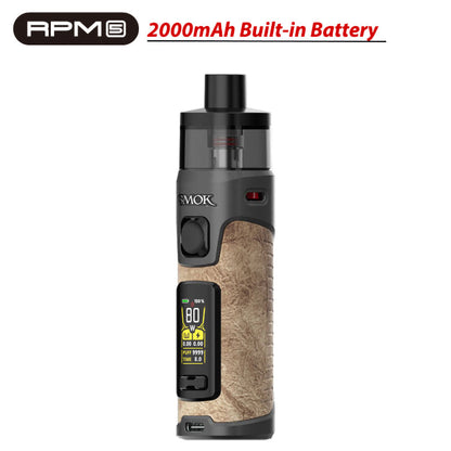 Original 80W SMOK RPM 5 Kit 2000mAh Built-in Battery Vaping Vaporizer Vape Free Shipping