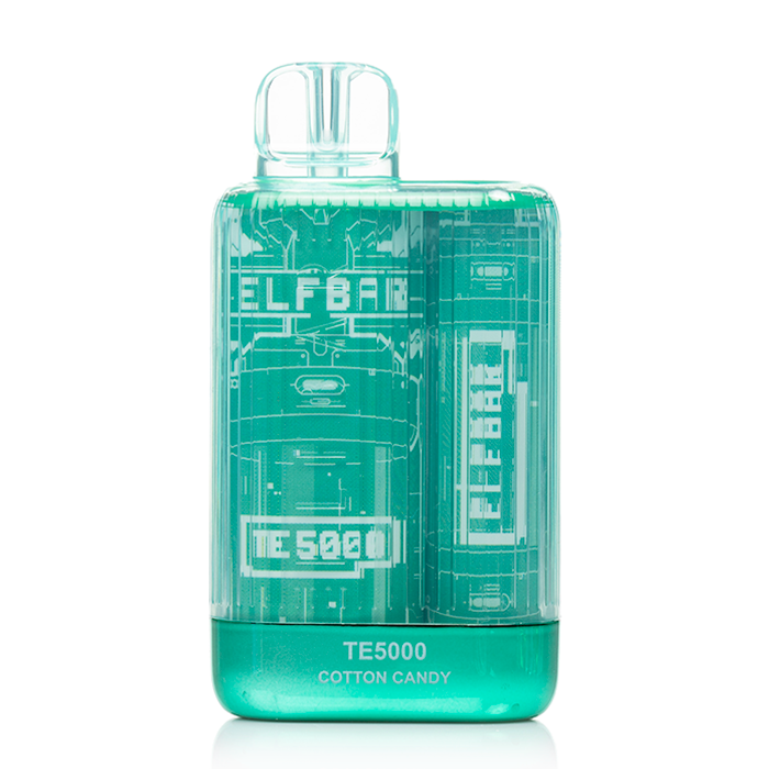Original Elf Bar TE5000 Puffs Rechargeable Vape Device (Free Shipping)