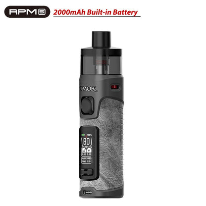 Original 80W SMOK RPM 5 Kit 2000mAh Built-in Battery Vaping Vaporizer Vape Free Shipping