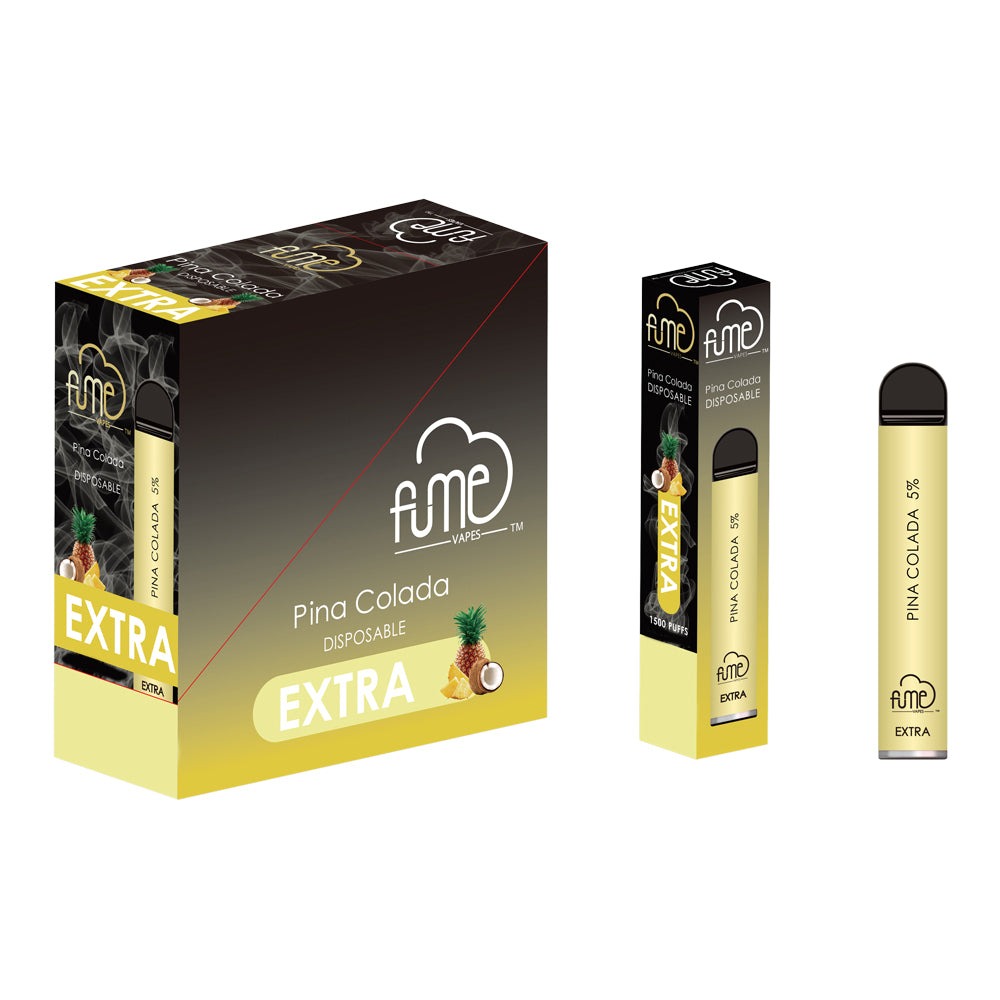 Fume Extra 1500 Puffs 6ml 850mAh Vape Pen Device Kit (Free Shipping)